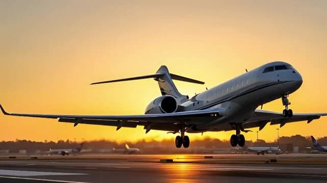 Corporate aviation at Fulton County Executive Airport — private jet service to west Atlanta