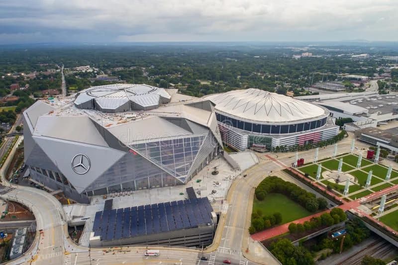 LuxShuttle private transfer to Mercedes-Benz Stadium / GWCC Campus near FTY Airport