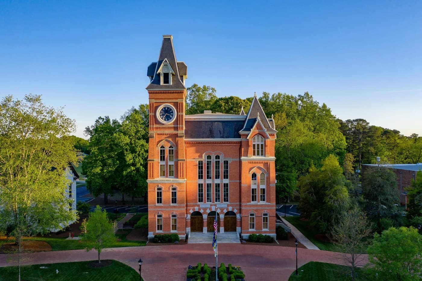 LuxShuttle luxury transfer to Oxford College of Emory University campus near Covington Georgia