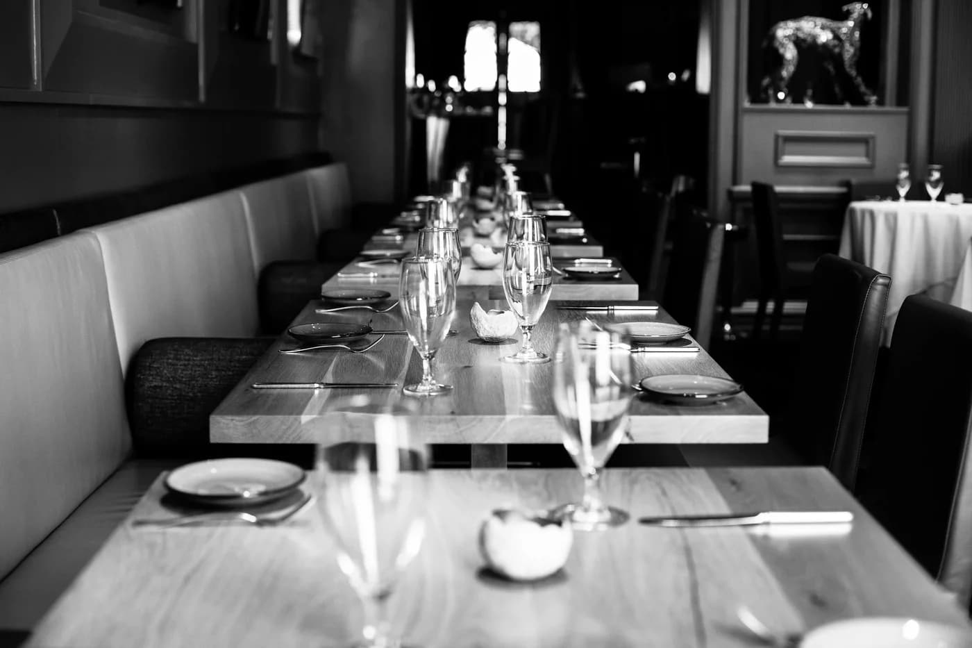 LuxShuttle private transfer to Aria — fine dining in Buckhead Atlanta