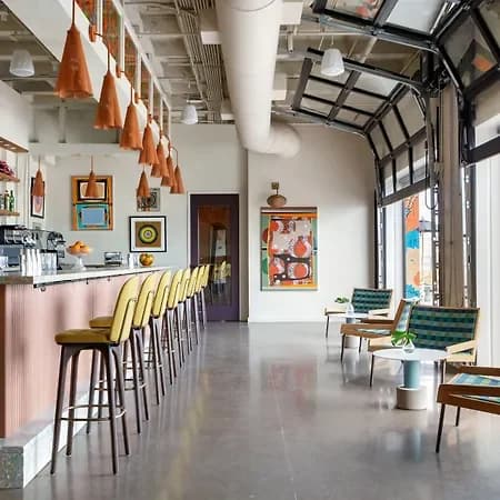 LuxShuttle private transfer to Kimpton Sylvan Hotel — mid-century boutique retreat in Buckhead Atlanta