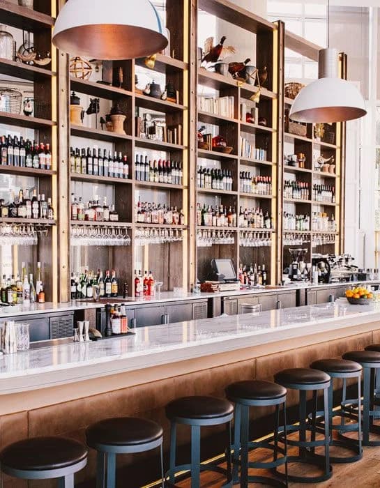 LuxShuttle private transfer to St. Cecilia — coastal Mediterranean fine dining in Buckhead Atlanta
