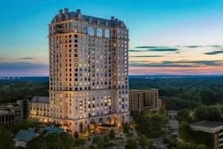 LuxShuttle private transfer to The St. Regis Atlanta — Forbes Five-Star luxury hotel in Buckhead