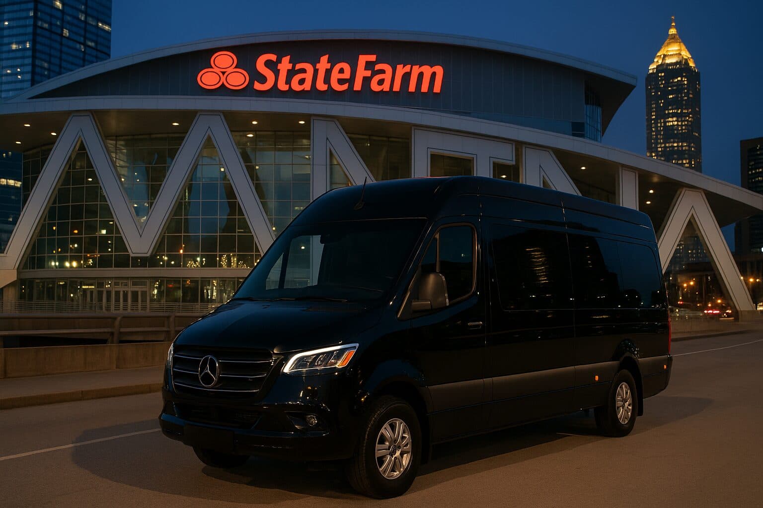 Concert Nights at State Farm Arena, Without the Parking Garage