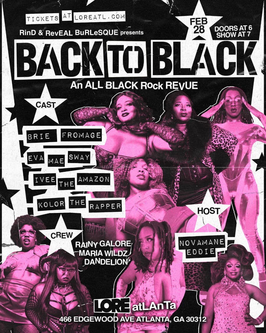 Back to Black: An All Black Rock Revue