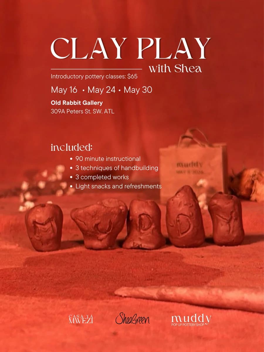 Clay Play With Shea - Pottery Class
