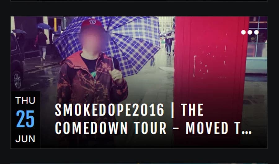 Tabernacle | SmokeDope2016: The Comedown Tour