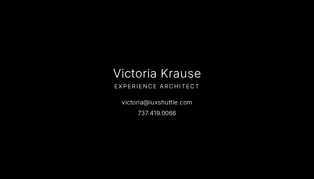 Iter 25 — Victoria + Experience Architect Back