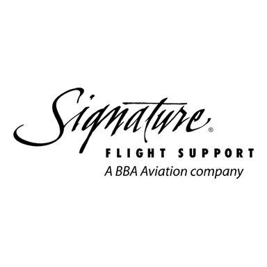 Signature Flight Support logo — primary FBO at Hartsfield-Jackson ATL