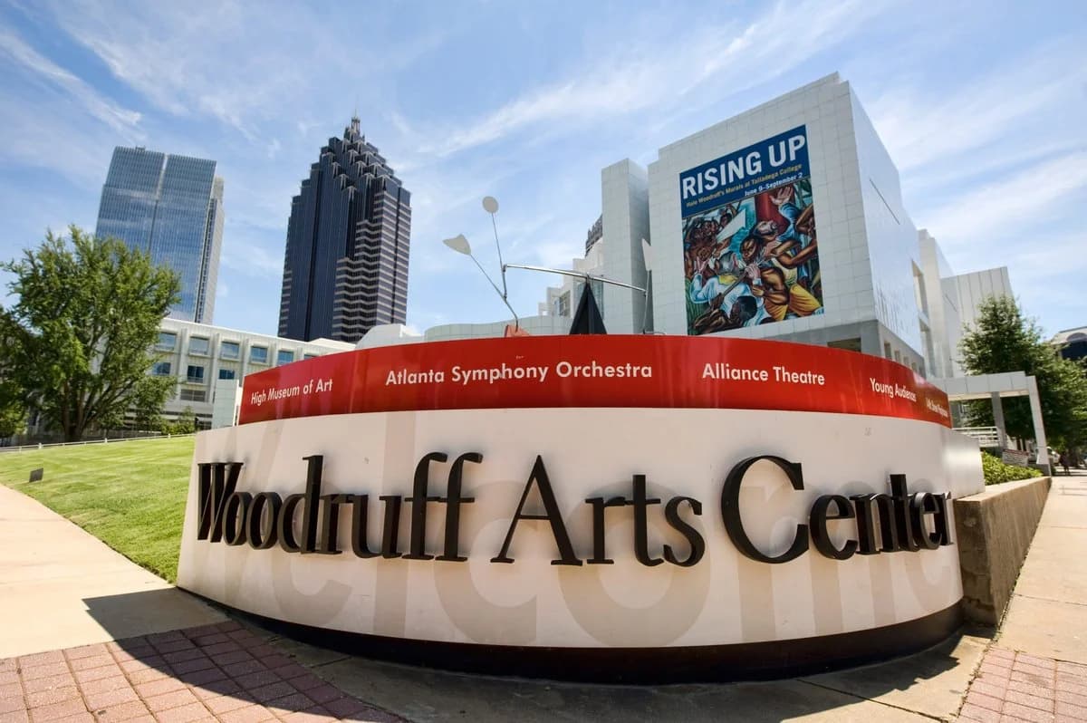 Symphony Hall at the Woodruff Arts Center, home of the Atlanta Symphony Orchestra