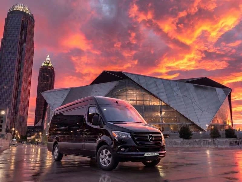LuxShuttle Mercedes Sprinter Concerts, Sports & Events in Atlanta
