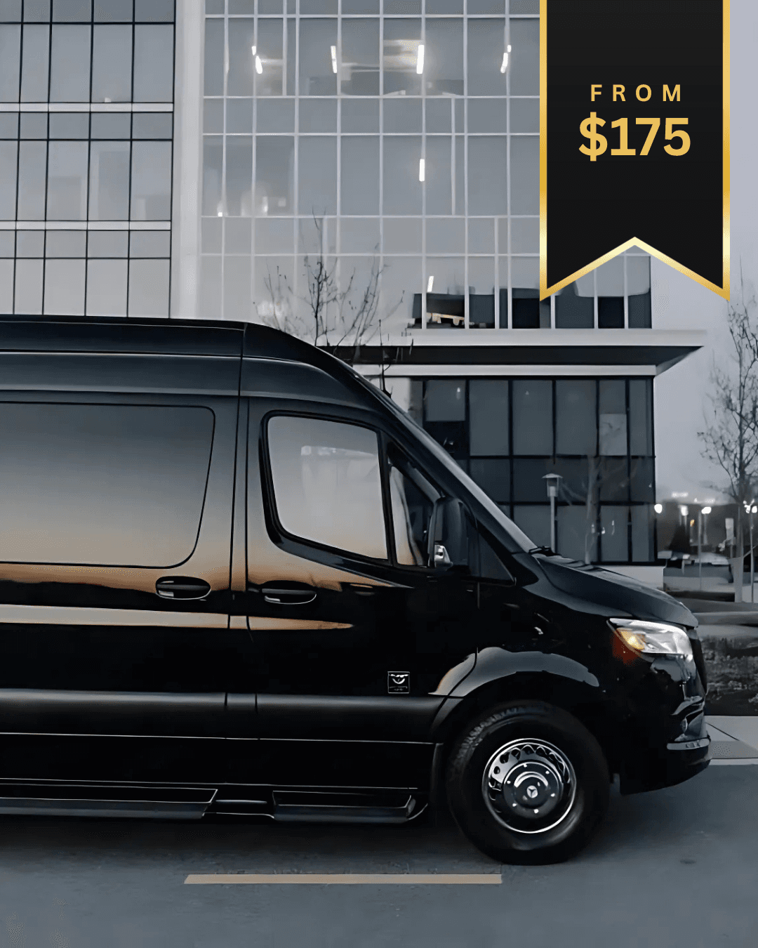 Atlanta Prom Transportation — Safe & Luxurious — luxury Mercedes Sprinter chauffeur service in Atlanta