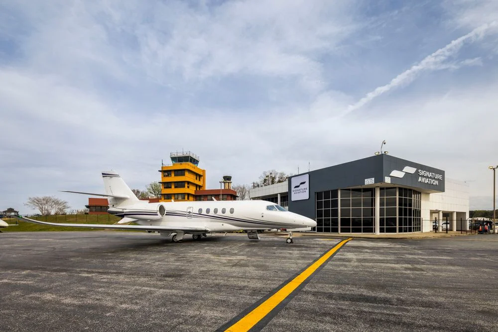 Fulton County Airport Charlie Brown Field west Atlanta