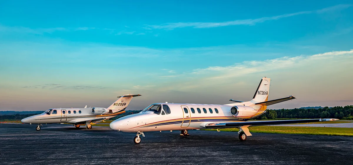 Hill Aircraft terminal and lounge at Fulton County Executive Airport FTY