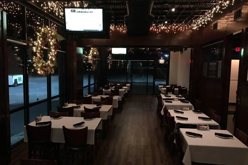 Elevation Chophouse and Skybar interior dining room at McCollum Field
