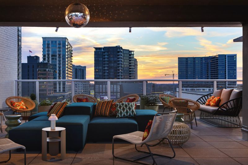 St. Julep rooftop bar at Kimpton Sylvan Hotel — Esquire Best Bar