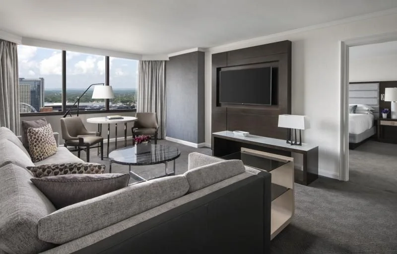 Executive Suite living area at The Ritz-Carlton, Atlanta