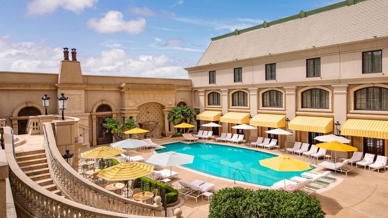 The St. Regis Atlanta Pool Piazza — 40,000 square feet