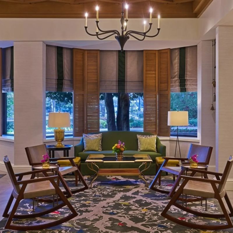 Club Lounge at The Whitley — exclusive guest experience