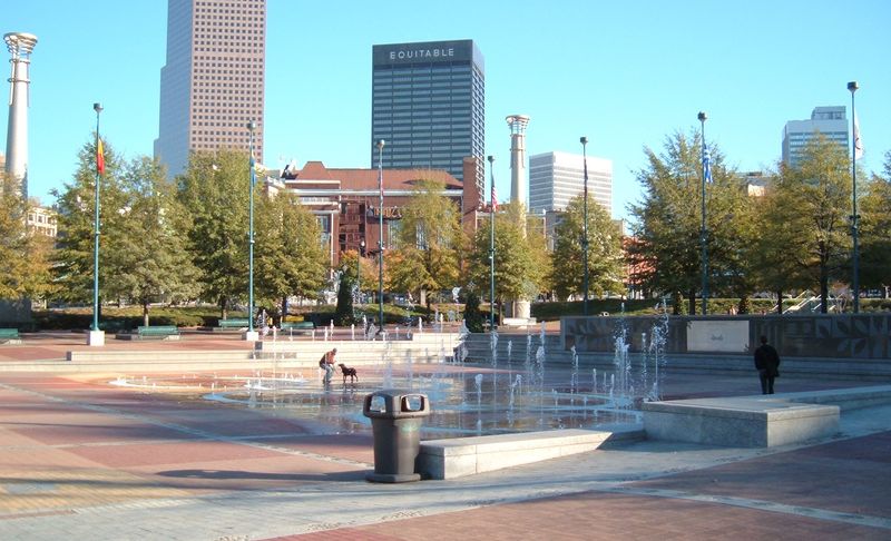 Centennial Olympic Park exterior