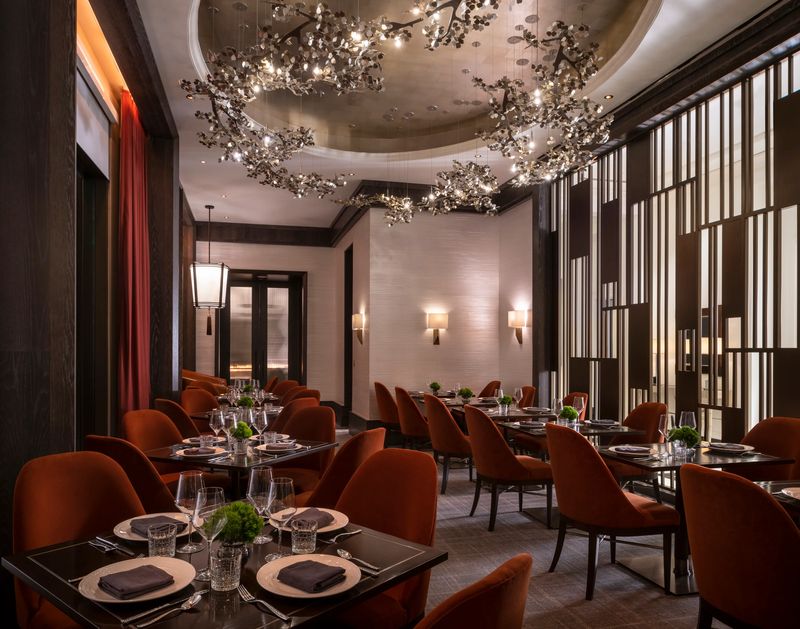 Brassica restaurant at Waldorf Astoria Atlanta Buckhead — French brasserie with Southern influence