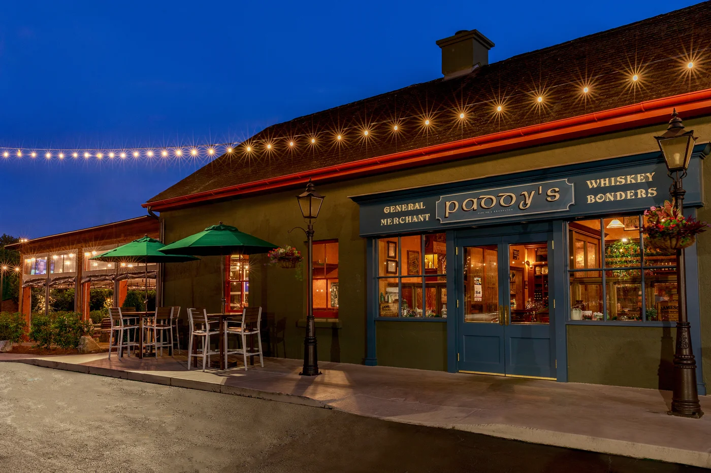Paddy's Irish Pub at Chateau Elan — on-site dining